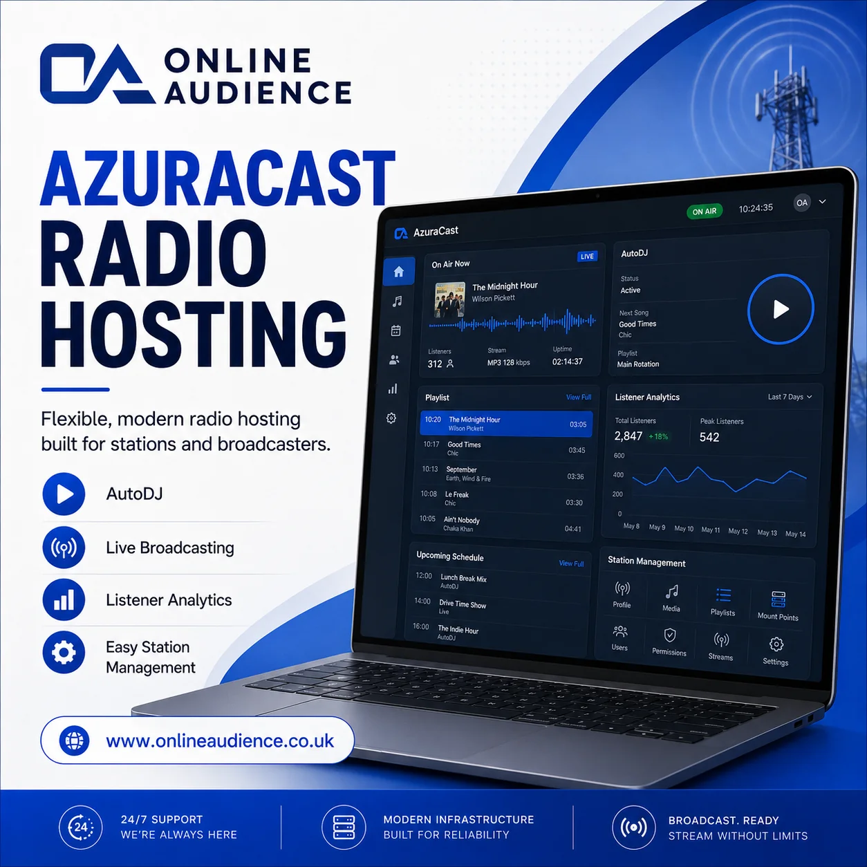 AzuraCast Hosting